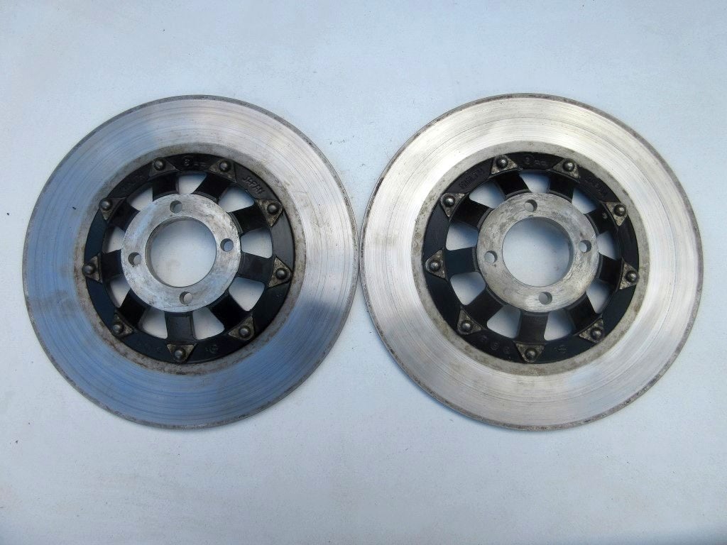 Kawasaki Z650 remschijven set KZ 650 B rem schijven KZ650, Enlèvement ou Envoi, Utilisé