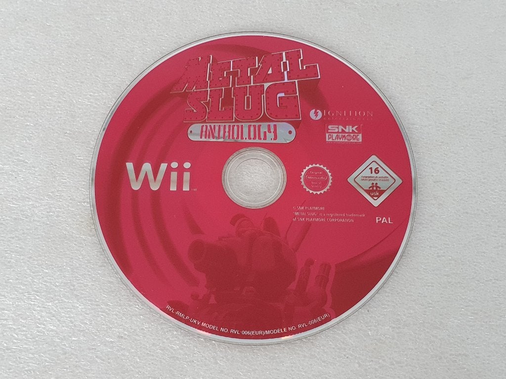 Nintendo Wii: Metal Slug Anthology (disc only), Games en Spelcomputers, Ophalen of Verzenden, Gebruikt