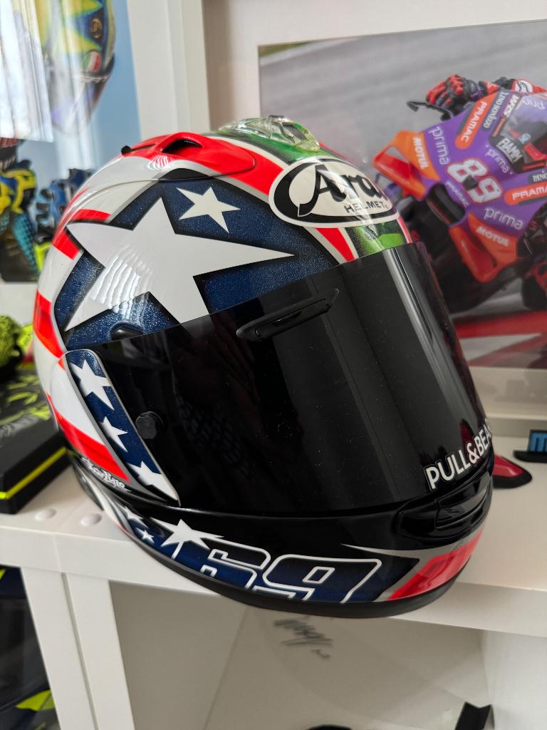 Arai RX7V GP Nicky Hayden, Motoren, M, Arai, Dames, Ophalen of Verzenden