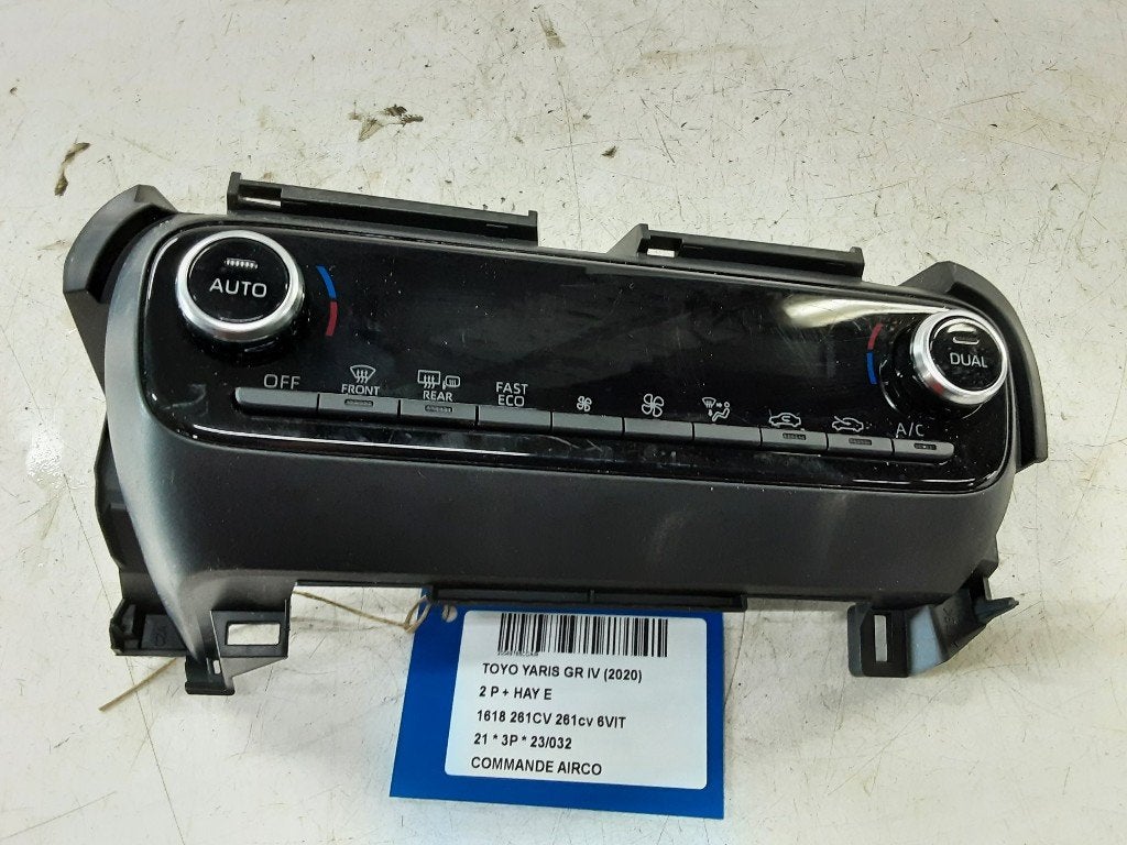 BEDIENINGSPANEEL AIRCO Toyota Yaris IV (P21 / PA1 / PH1), Gebruikt, Kundenbetreuung@toyota.de, Toyota, Toyota-Allee 2
50858  Köln, DE