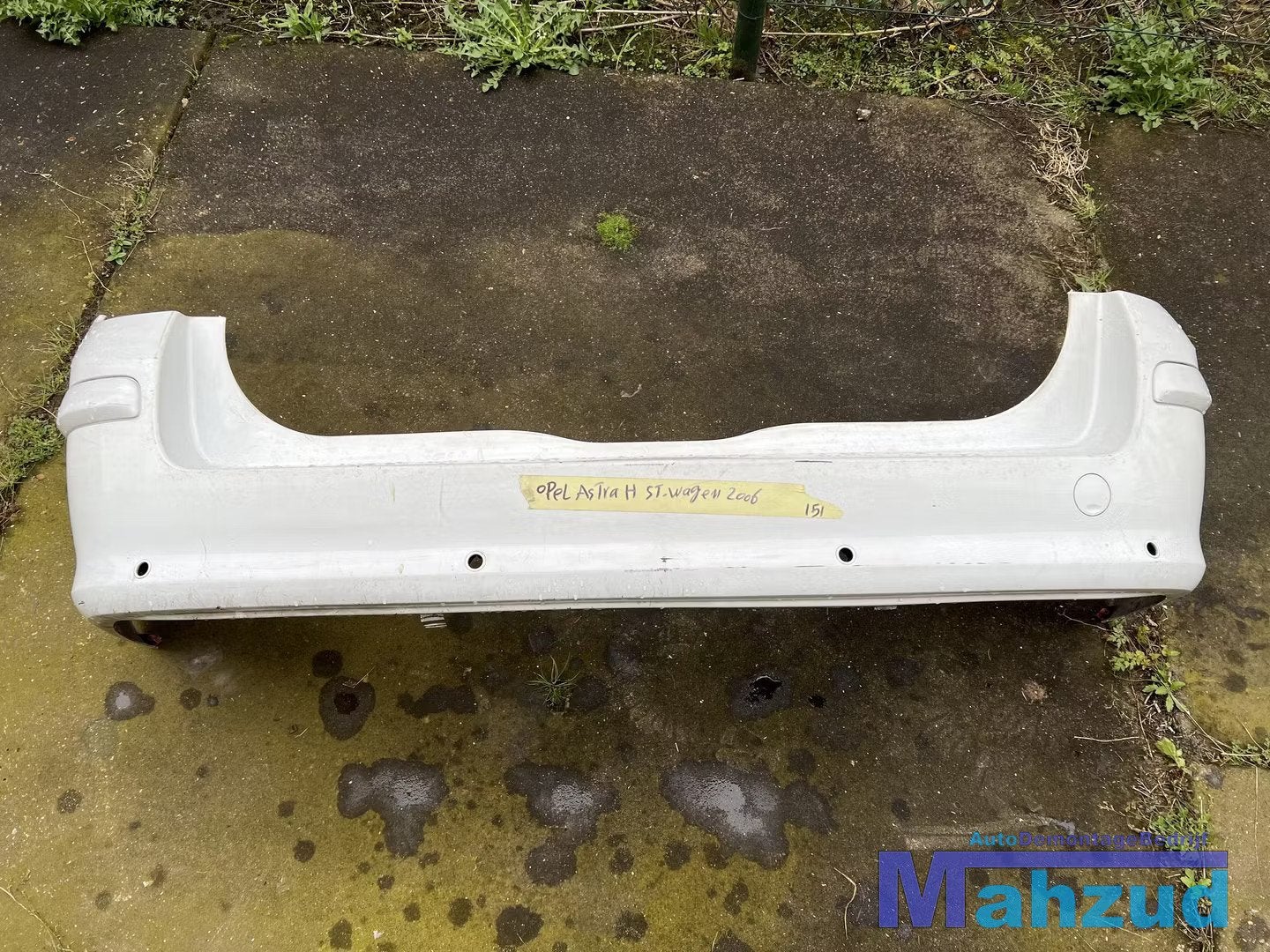 OPEL ASTRA H station wit achterbumper 2004-2009, Auto-onderdelen, Gebruikt, Opel Automobile GmbH, Kontakt@opel-infoservice.de