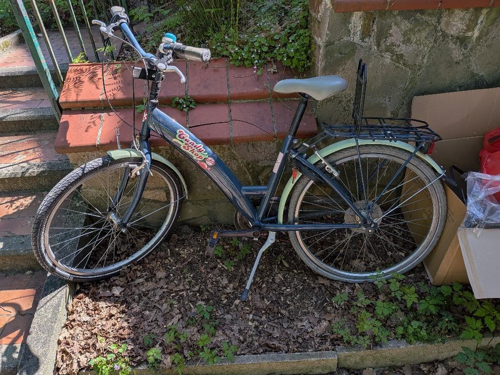 Meisjesfiets, Ophalen, Gebruikt