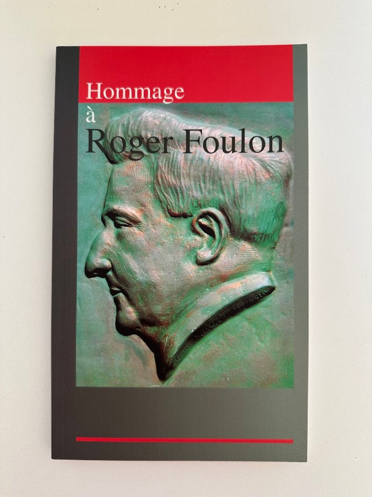 Livre "Hommage à Roger Foulon" - 2008 - Ed. DU SPANTOLE, Enlèvement ou Envoi, Comme neuf, Collectif