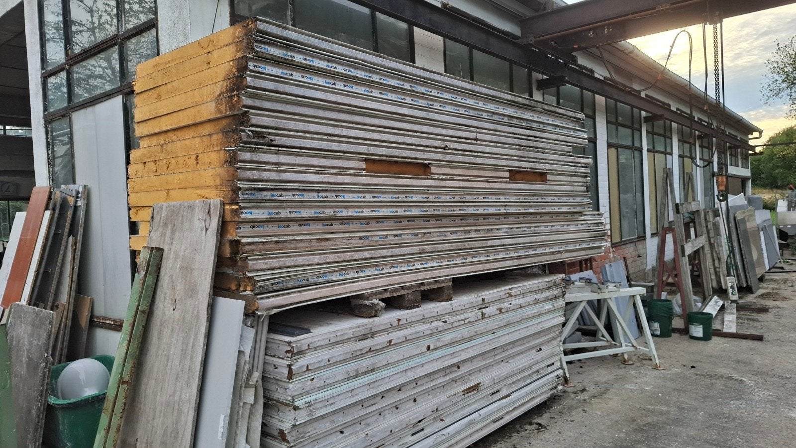 frigo panelen, Ophalen, Gebruikt, Hardschuim (Pir), 15 m² of meer