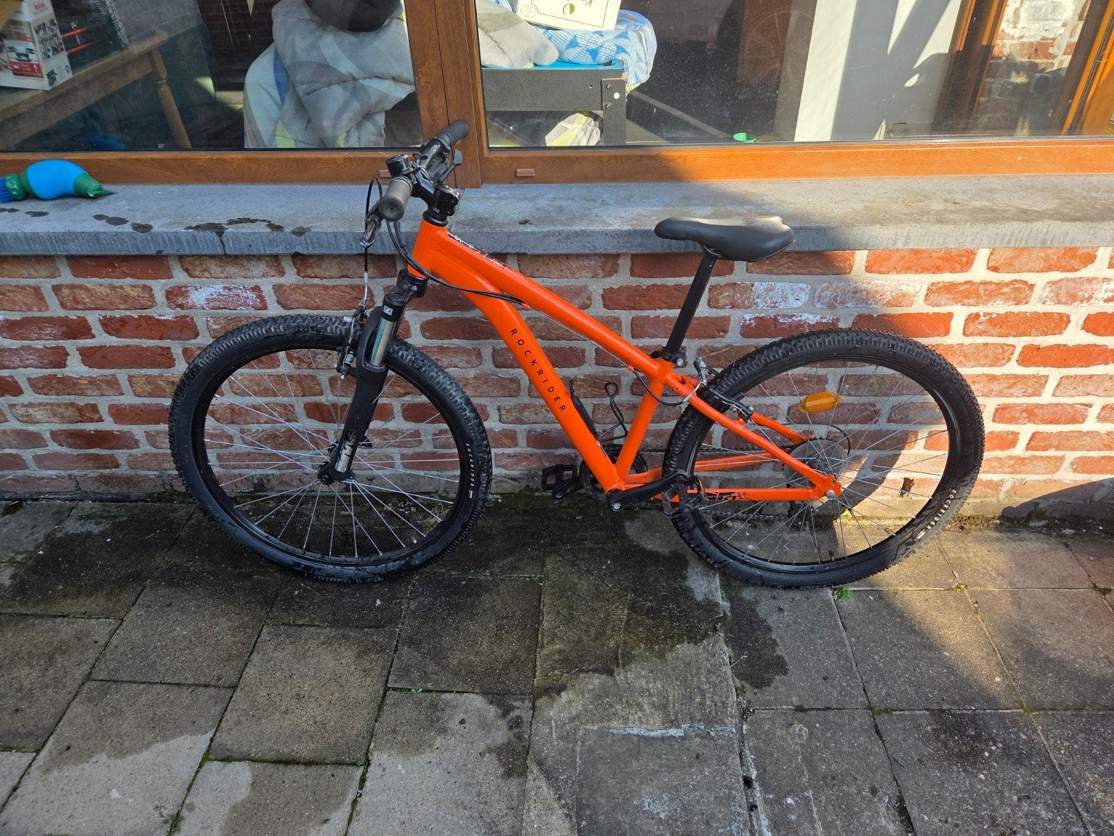 vélo vtt rockrider st500, Vélos & Vélomoteurs, Vélos | VTT & Mountainbikes, Enlèvement, Utilisé