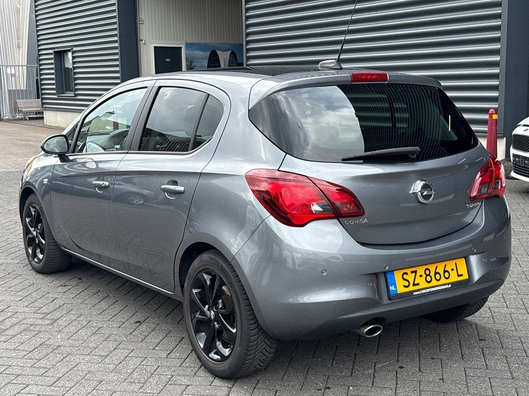 Opel Corsa 1.4-16V Design Edition, Cruise control, Airco, PD, Autos, Argent ou Gris, Euro 6, 1137 kg, Electronic Stability Program (ESP)