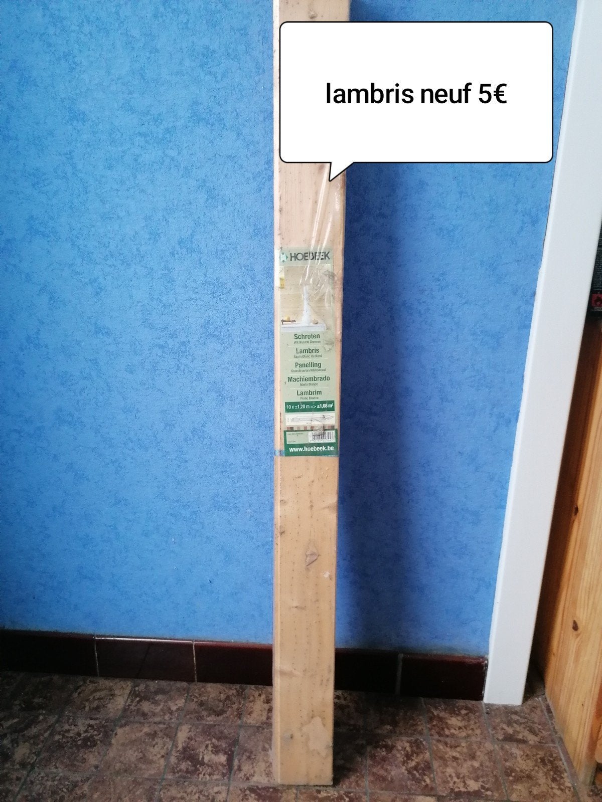 lambris neuf, Bricolage & Construction, Enlèvement