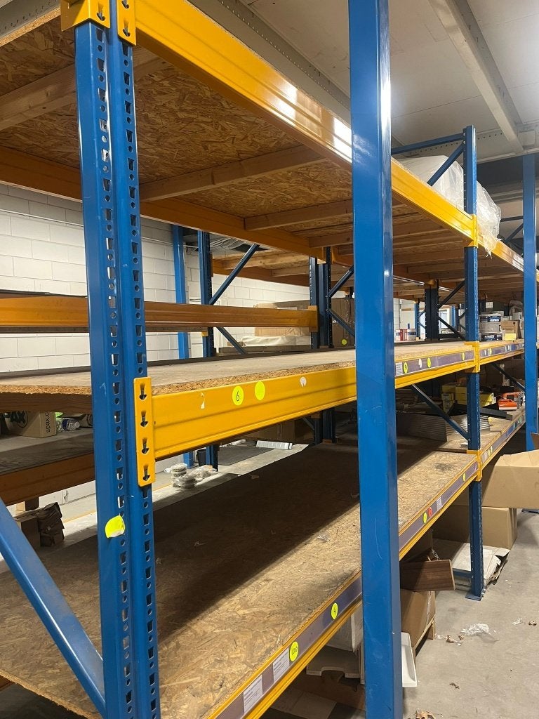 Palletstelling Magazijn, grote partij, Ophalen