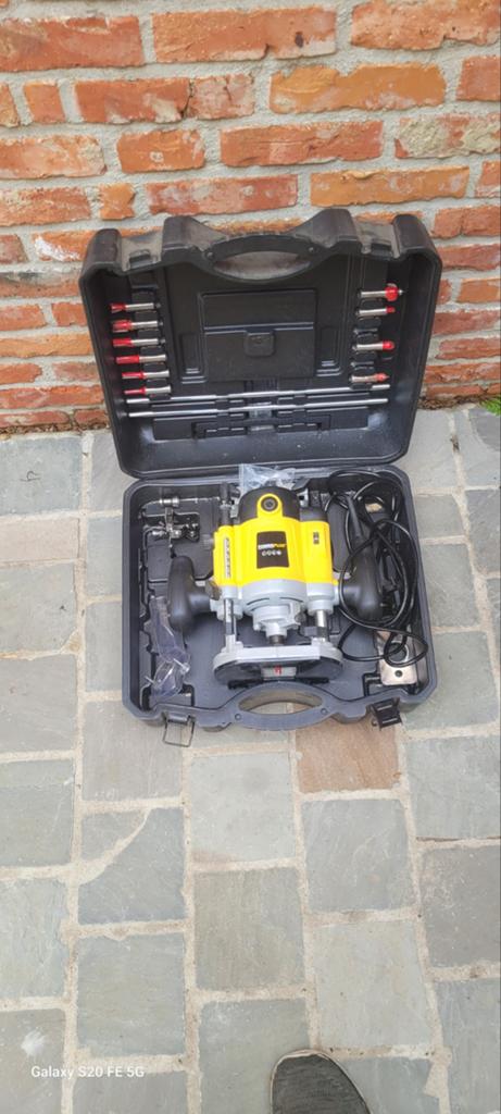 Powerplus bovenfrees, Ophalen, Zo goed als nieuw, 1200 watt of meer, Powerplus