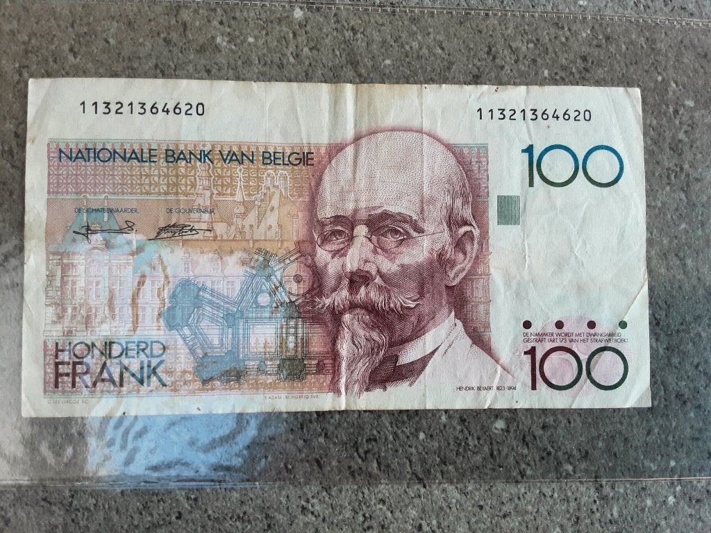 België 100 fr (ref 033), Postzegels en Munten, Bankbiljetten | België, Ophalen of Verzenden, Los biljet