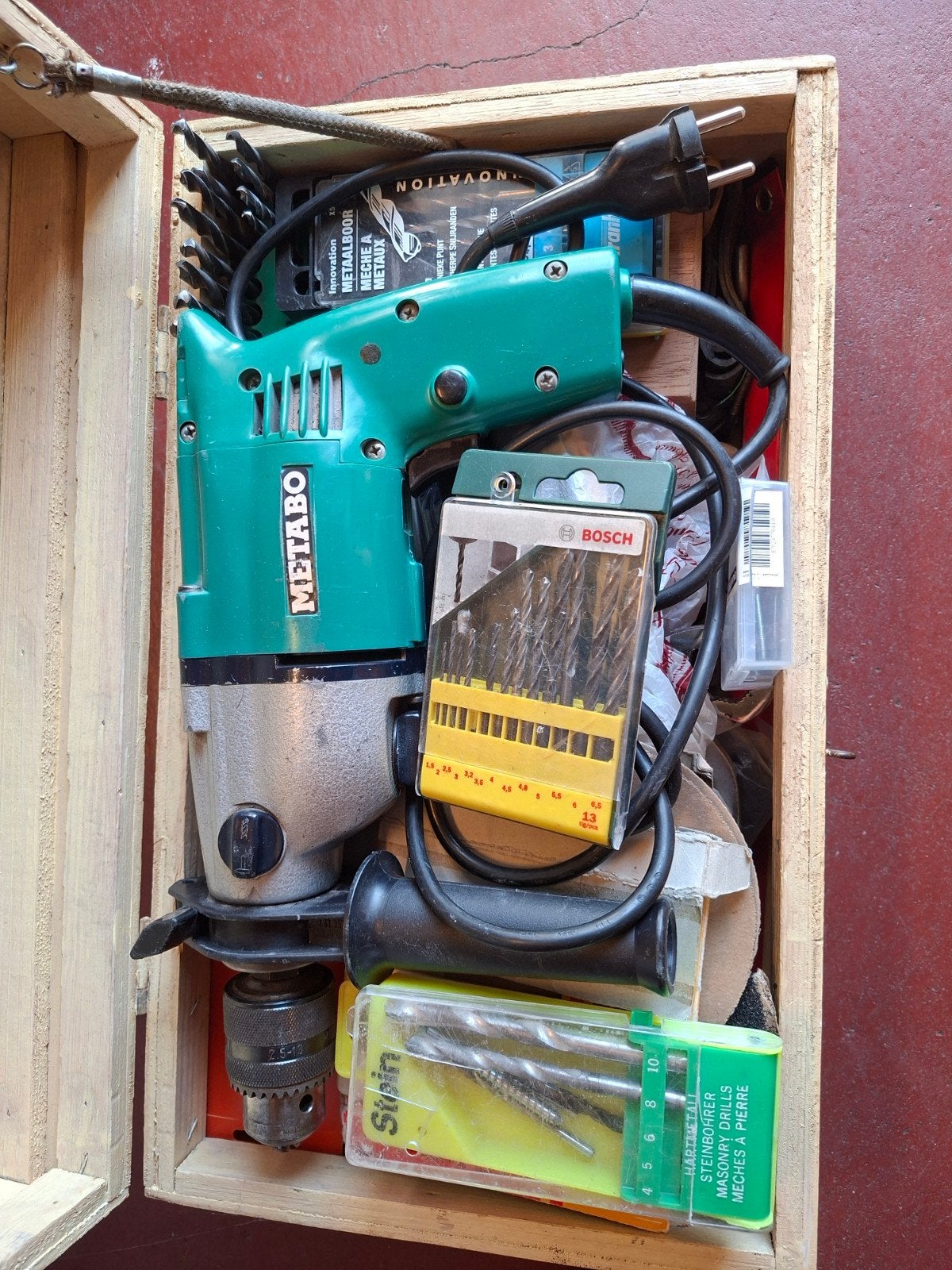 boormachine, Doe-het-zelf en Bouw, Gereedschap | Boormachines, Gebruikt, Klopboormechanisme, 400 tot 600 watt, Ophalen