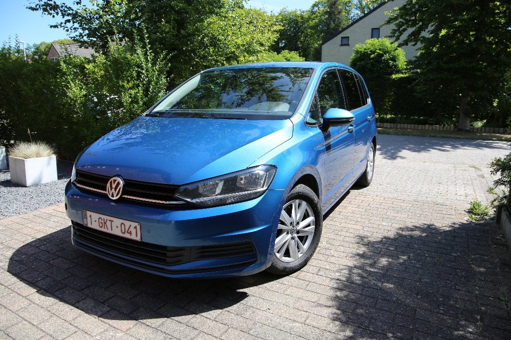 Volkswagen Touran 2.0 TDi SCR Trendline DSG EU6.2, Auto's, Volkswagen, Blauw, 5 deurs, Particulier, Te koop