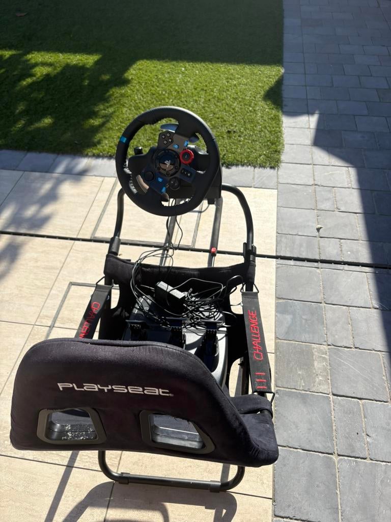 ps4 sim racing, Games en Spelcomputers, Ophalen of Verzenden, Zo goed als nieuw, Playseat of Racestoel, PlayStation 4