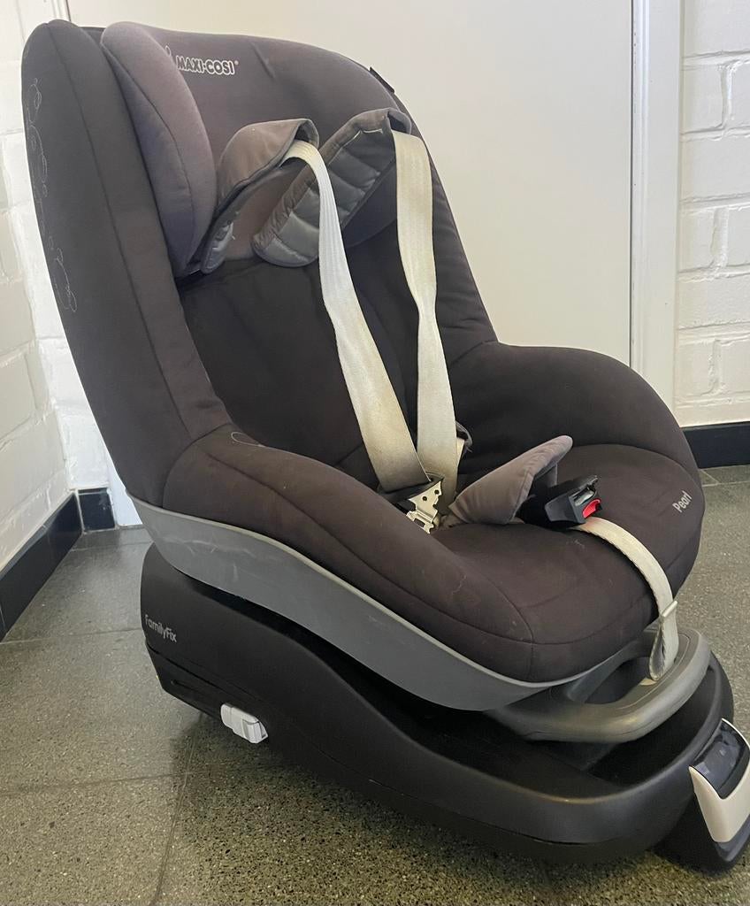 Maxi cosi familyfix pearl (isofix), Ophalen, Gebruikt, Verstelbare rugleuning, 9 t/m 18 kg
