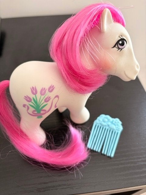 Mon petit Poney Vintage G1 Tulip (Flower Ponies Collection), Ophalen, Zo goed als nieuw
