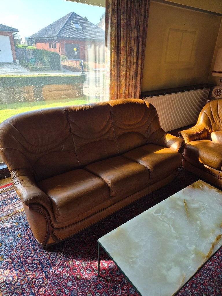 salonzetel, Ophalen, Zo goed als nieuw, Leer