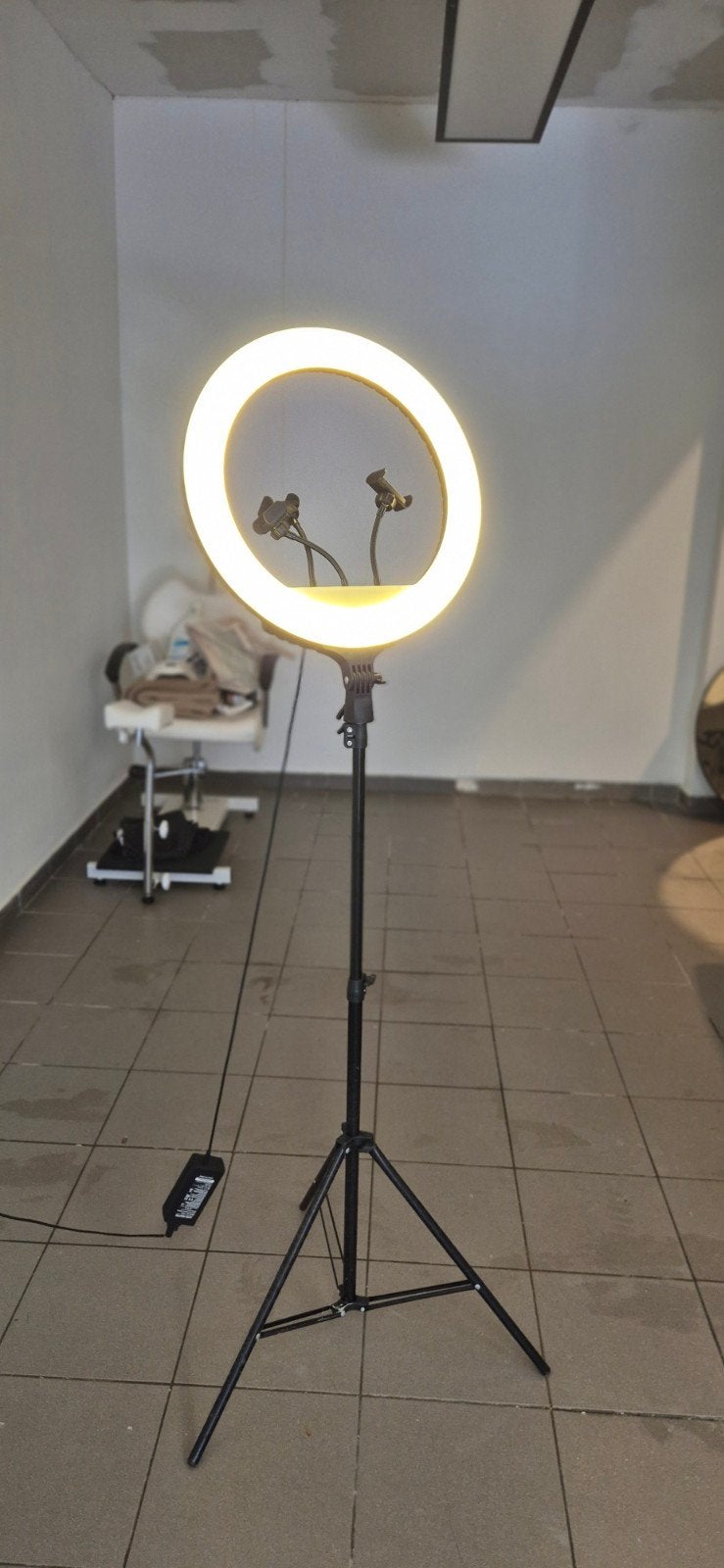 Ringlamp, Audio, Tv en Foto, Fotografie | Fotostudio en Toebehoren, Ophalen, Zo goed als nieuw, Dimbaar