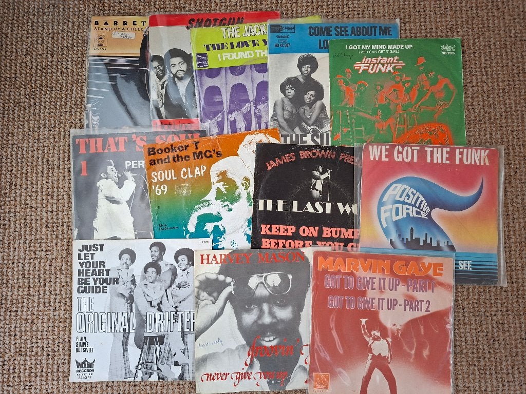 lot  funk//soul singles, Cd's en Dvd's, Vinyl Singles, Fotohoes, Ophalen of Verzenden