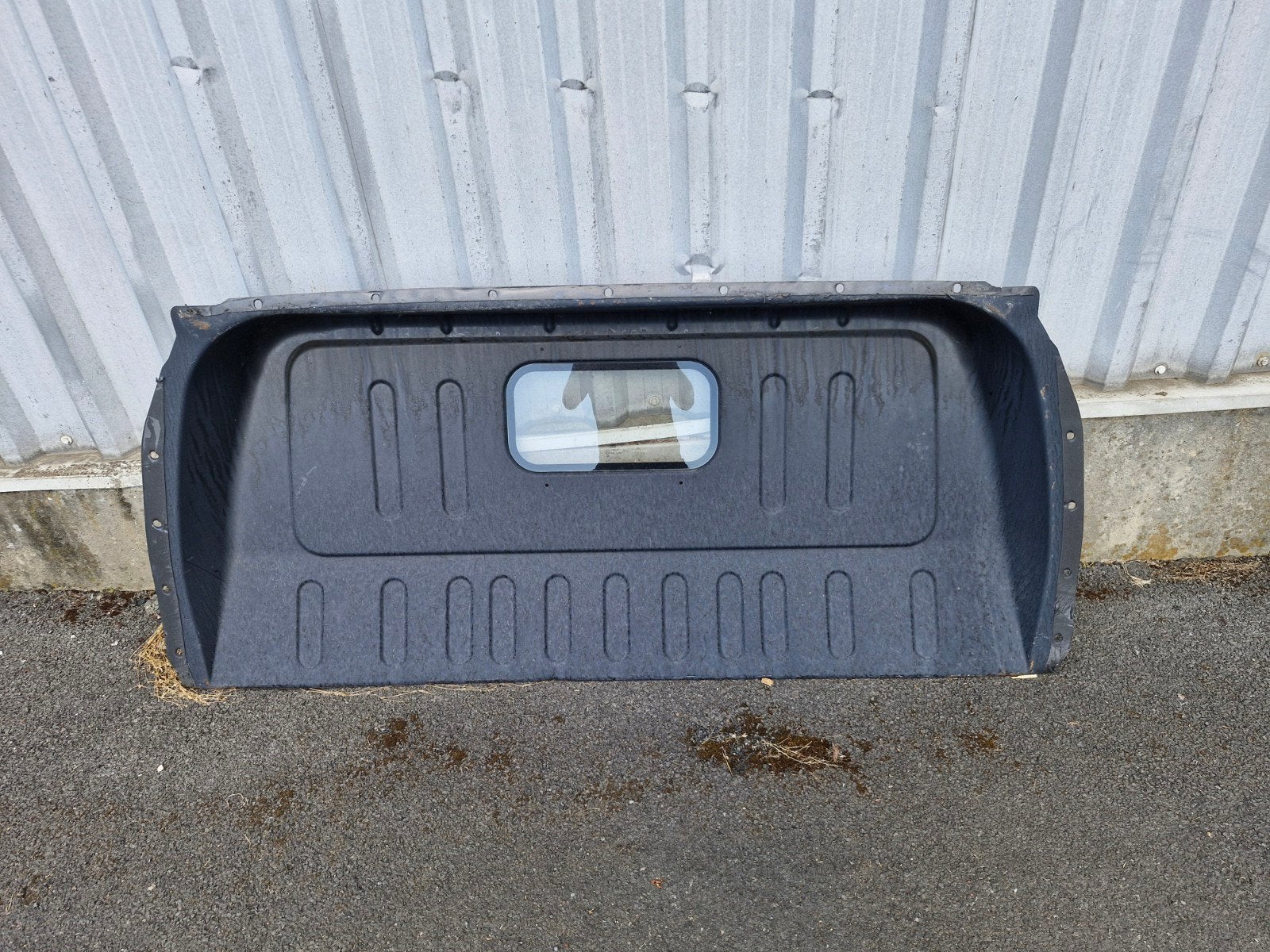 Tussenschot camionette met Duracam glas, Ophalen, Voor