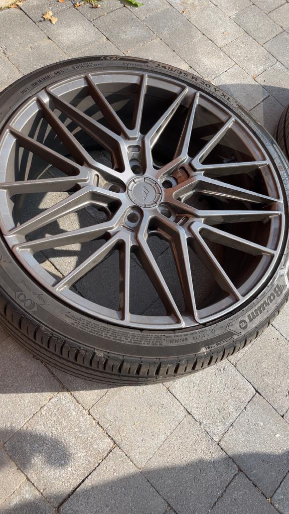 Velgen 5x115 20 inch, Auto-onderdelen, Banden en Velgen, Ophalen, 245 mm, Velg(en), Nieuw