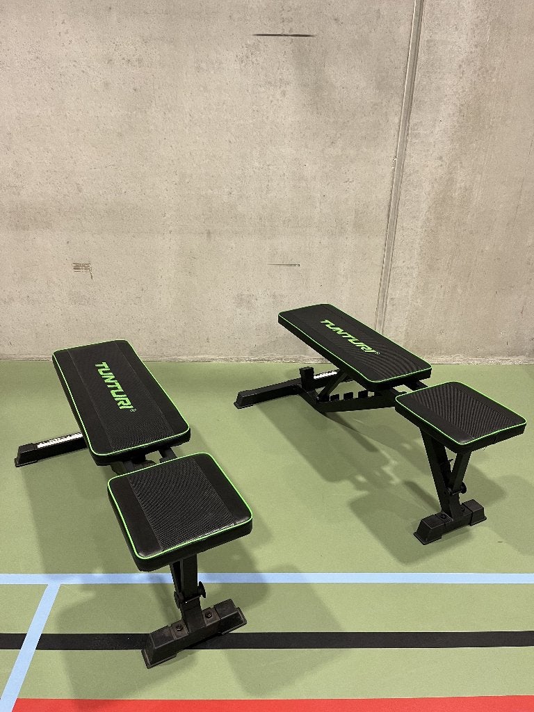 TUNTURI VERSTELBARE FITNESSBANK UB40, Sport en Fitness, Ophalen, Gebruikt, Fitnessbank