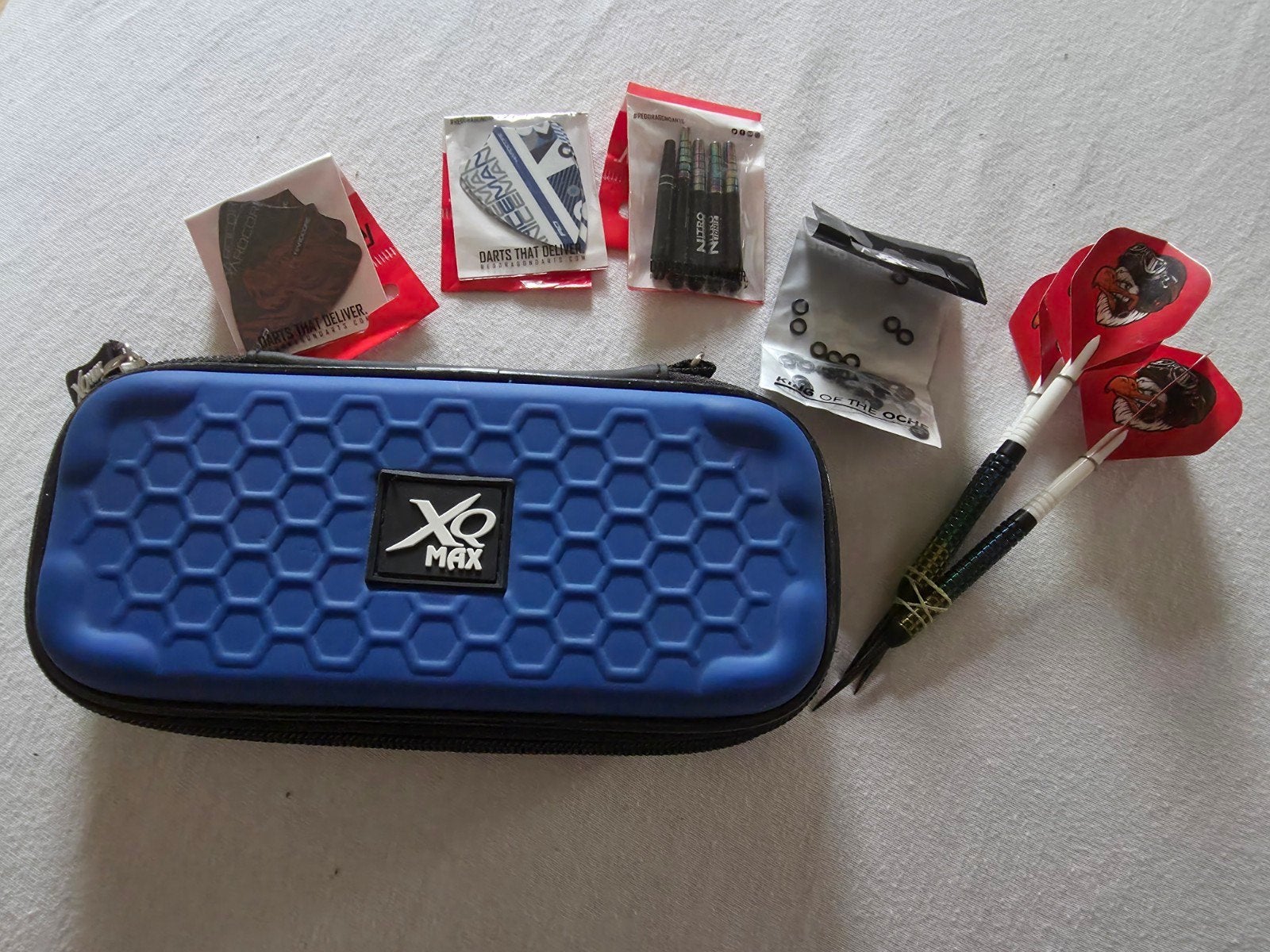 🔵🔵🔵Dartcase met pijlen en toebehoren🔵🔵🔵, Sport en Fitness, Ophalen of Verzenden, Zo goed als nieuw, Pijlen