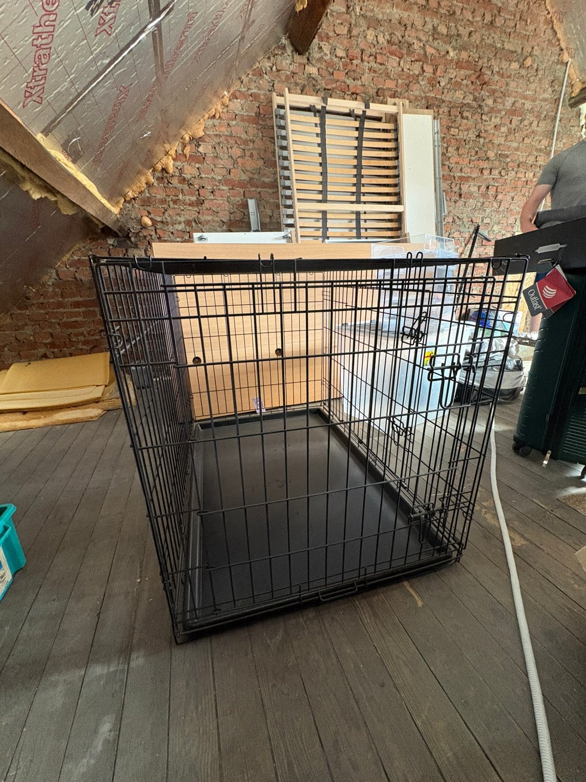 Hondenbench, Animaux & Accessoires, Maisons pour chiens, Enlèvement, Utilisé, 75 à 110 cm, 65 à 100 cm