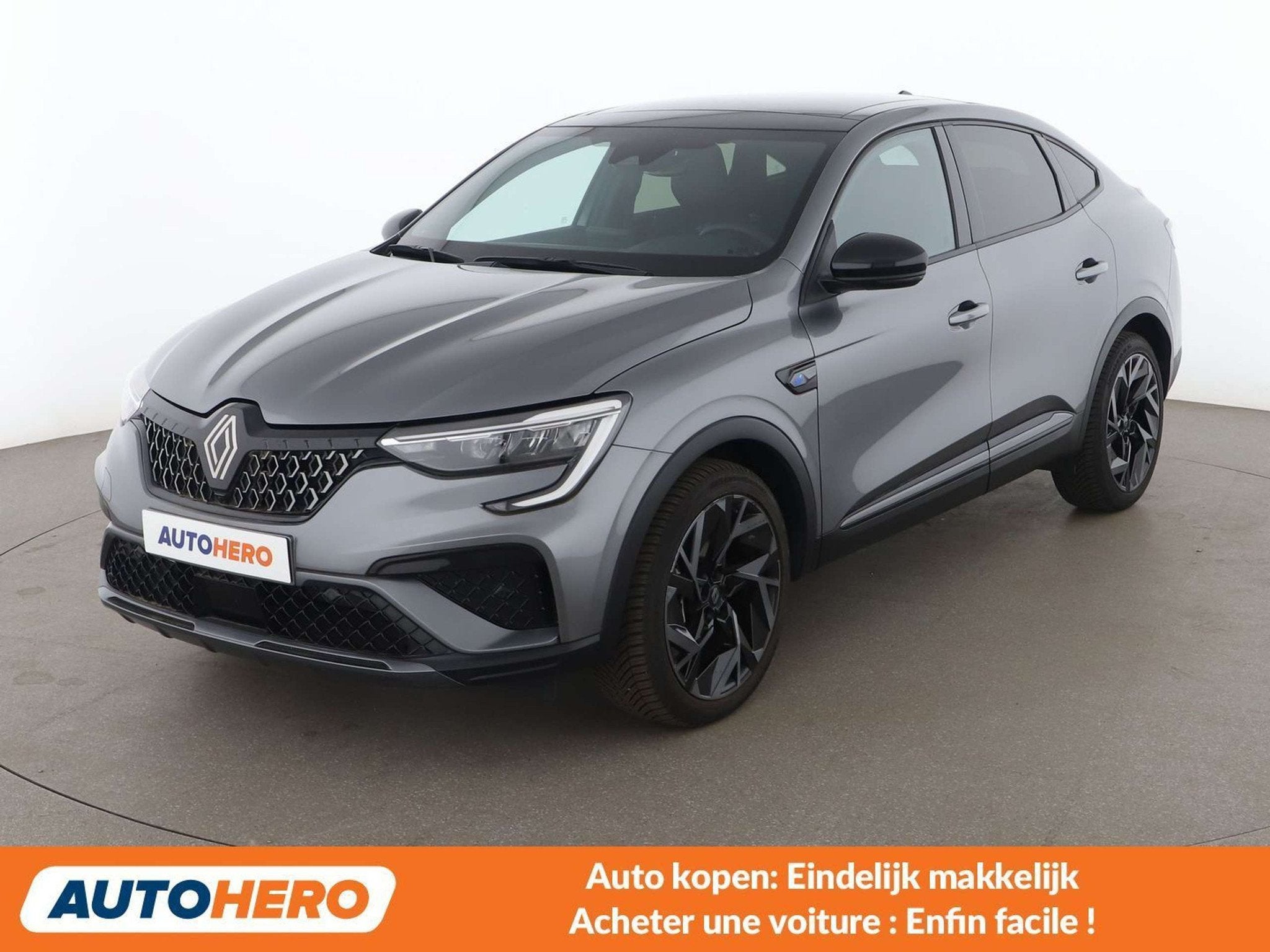 Renault Arkana 1.6 Hybrid E-Tech Esprit Alpine (bj 2023), Arkana, Gebruikt, Zwart, Adaptive Cruise Control