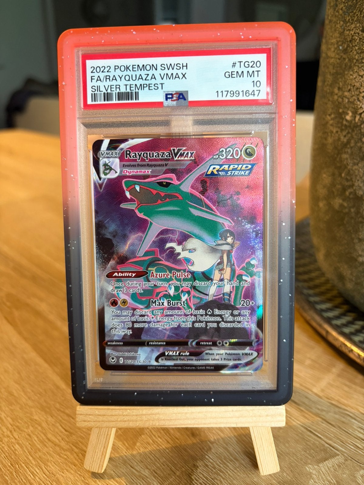 Rayquaza vmax, Enlèvement ou Envoi, Comme neuf, Booster