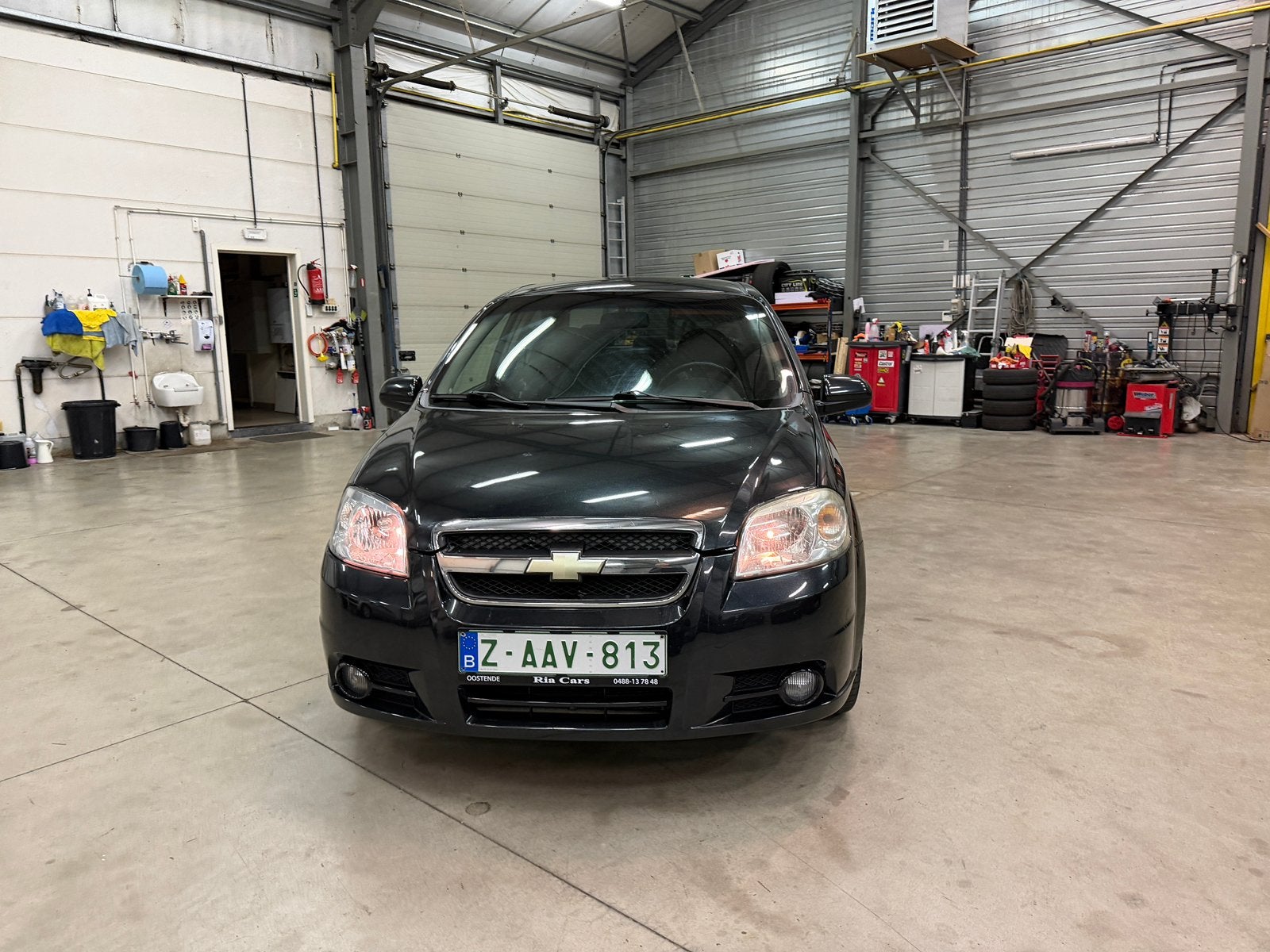 Chevrolet Aveo 1.4i benzine(GEKEURD), Auto's, Voorwielaandrijving, 4 deurs, Stof, 4 cilinders