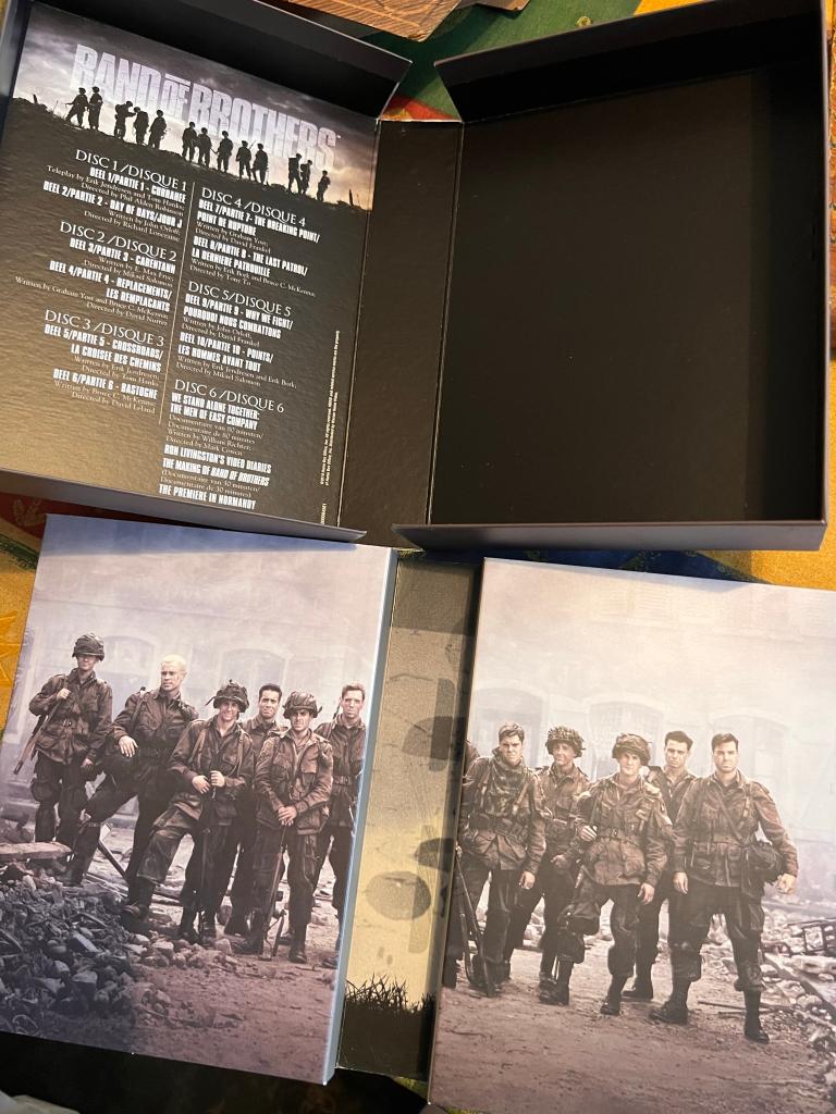 DVD box Band of Brothers, Cd's en Dvd's, Dvd's | Tv en Series, Boxset, Ophalen of Verzenden, Zo goed als nieuw, Non-fictie