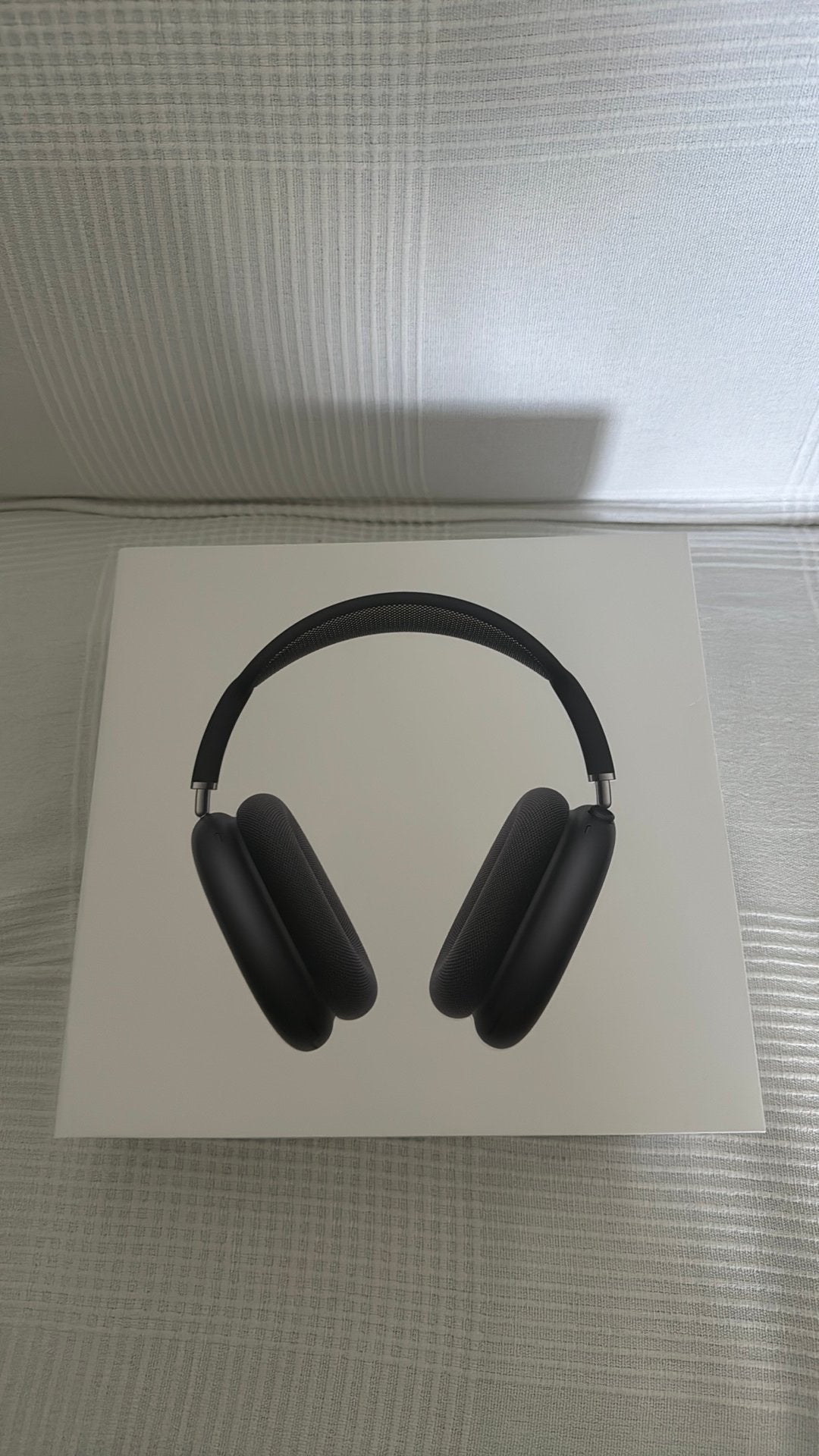 Airpods max donkerblauw/zwart ongeopend, Verzenden, Zo goed als nieuw, Zwart
