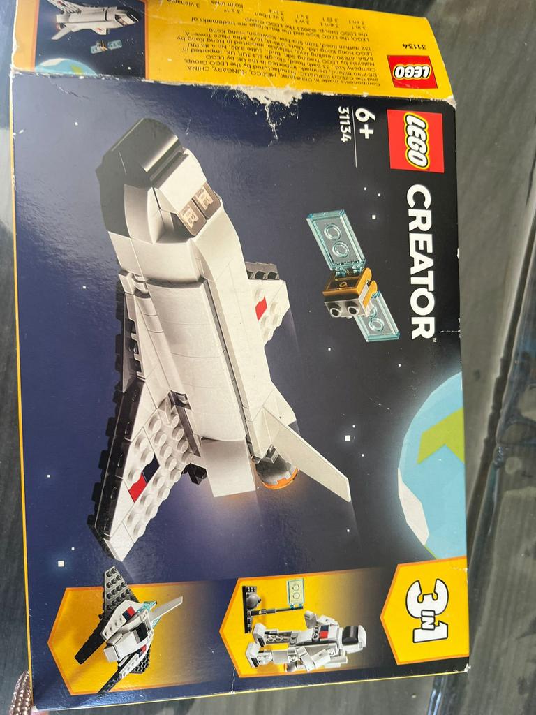 Lego 3 in 1 astronaut, Kinderen en Baby's, Ophalen, Lego, Zo goed als nieuw, Space