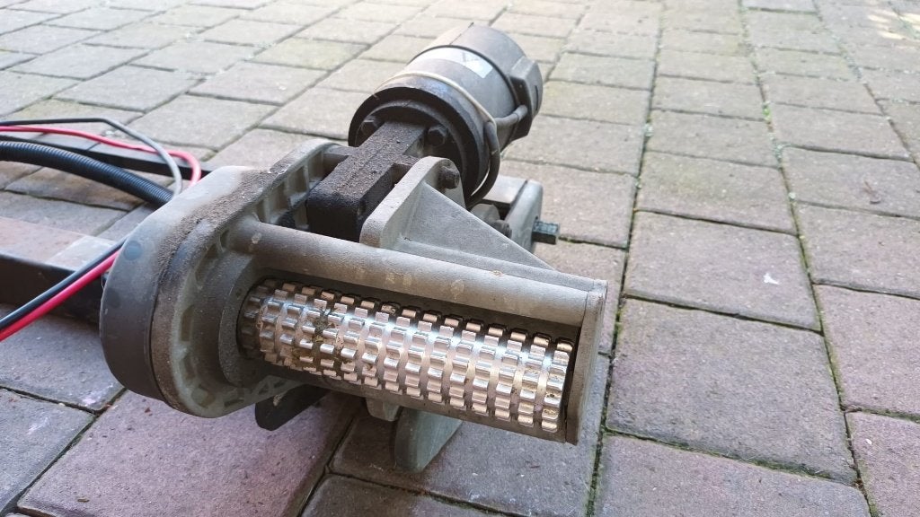 Halfauttomatische caravan mover, Caravans en Kamperen, Caravanaccessoires, Ophalen, Gebruikt