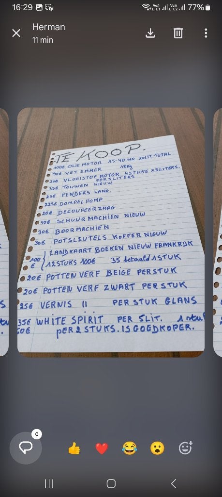Allerhande, Diversen, Ophalen, Nieuw