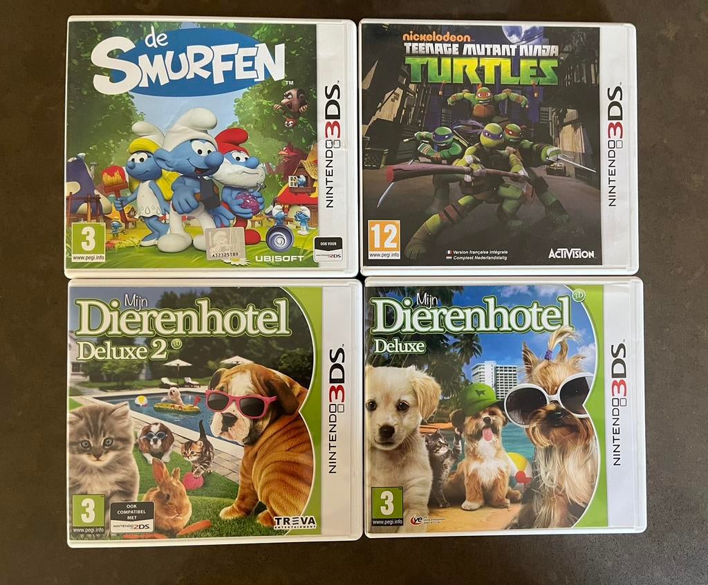 4 games Nintendo 3DS, Consoles de jeu & Jeux vidéo, Jeux | Nintendo 2DS & 3DS, Enlèvement ou Envoi, 1 joueur, Aventure et Action