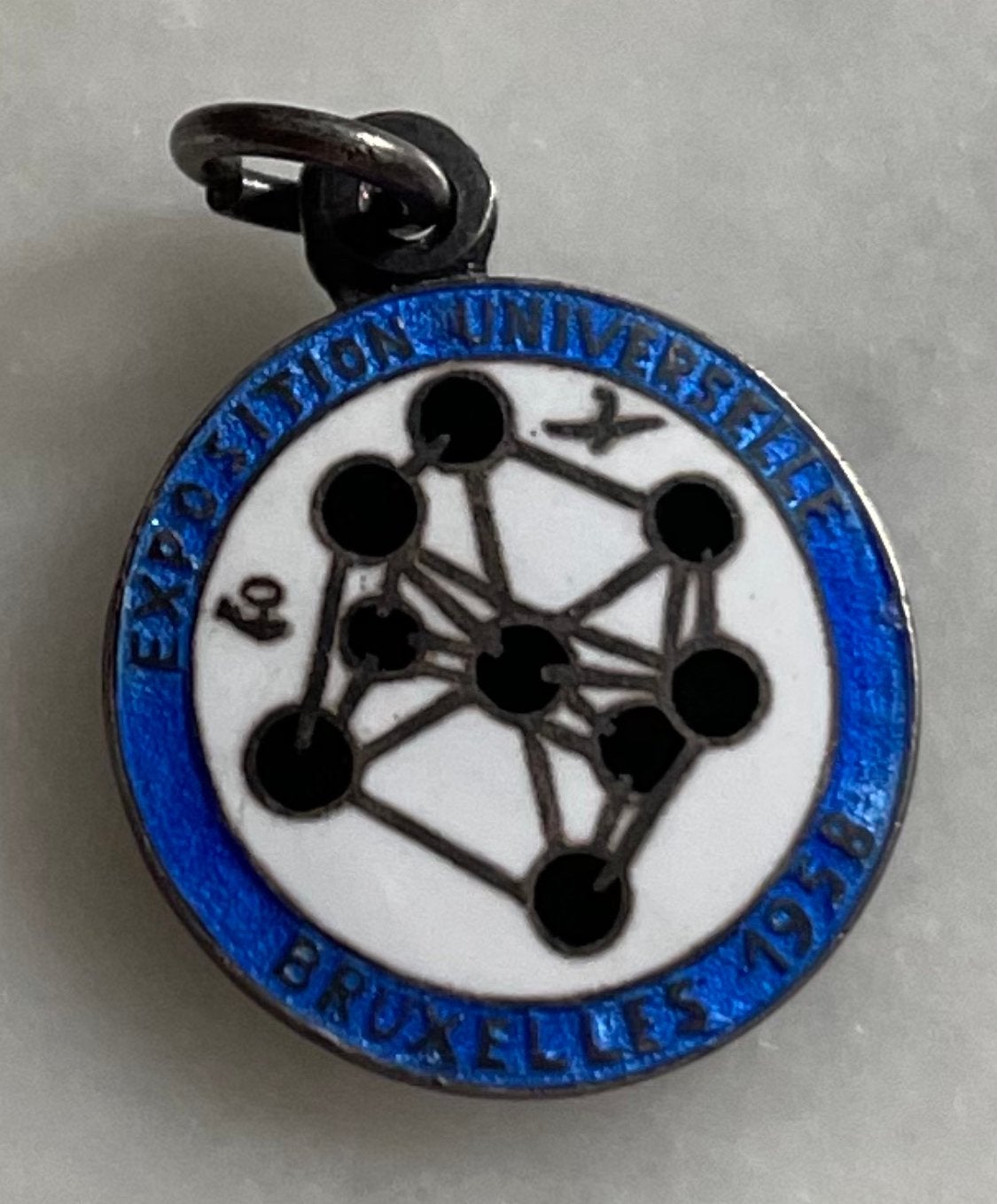 Rare médaillon Argent Atomium, Collections, Enlèvement ou Envoi, Comme neuf