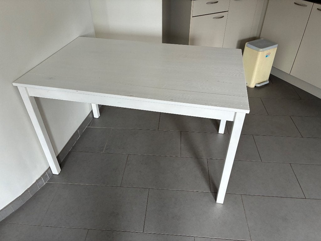 Eettafel, Ophalen, Gebruikt, Vier personen, Rechthoekig