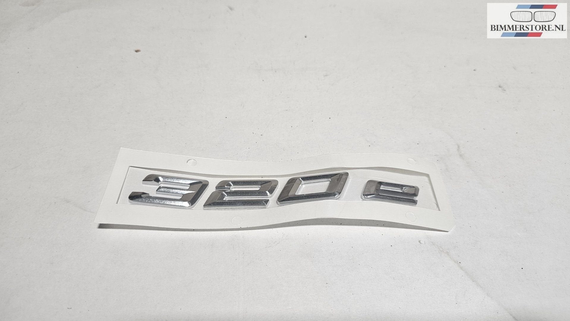 Embleem sierschrift achterklep 320 e BMW 3 serie G20 G21  51, Auto-onderdelen, -, Nieuw, Ophalen of Verzenden, -