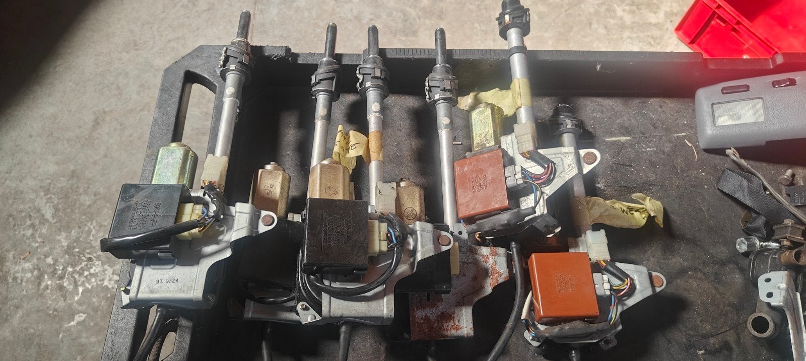 Toyota MR2 antenne, Ophalen