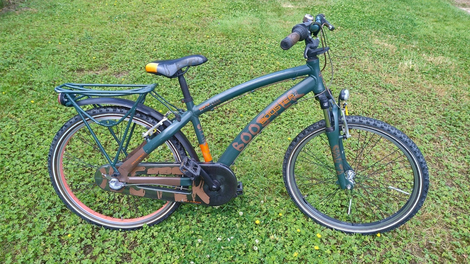 Kinderfiets 24 inch, Ophalen