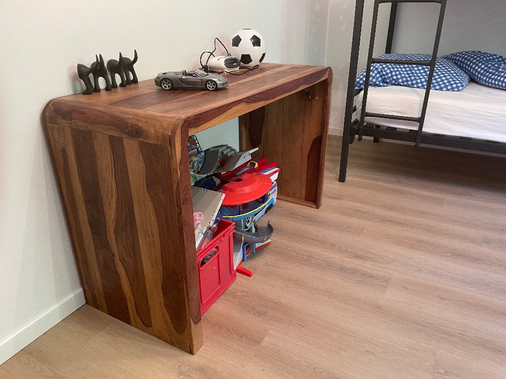 Wandconsole of bureautje, Huis en Inrichting, Ophalen, Gebruikt, 100 tot 150 cm, Rechthoekig