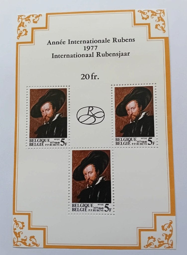 Postzegelvel België Rubensjaar 1977, Ophalen, Postfris