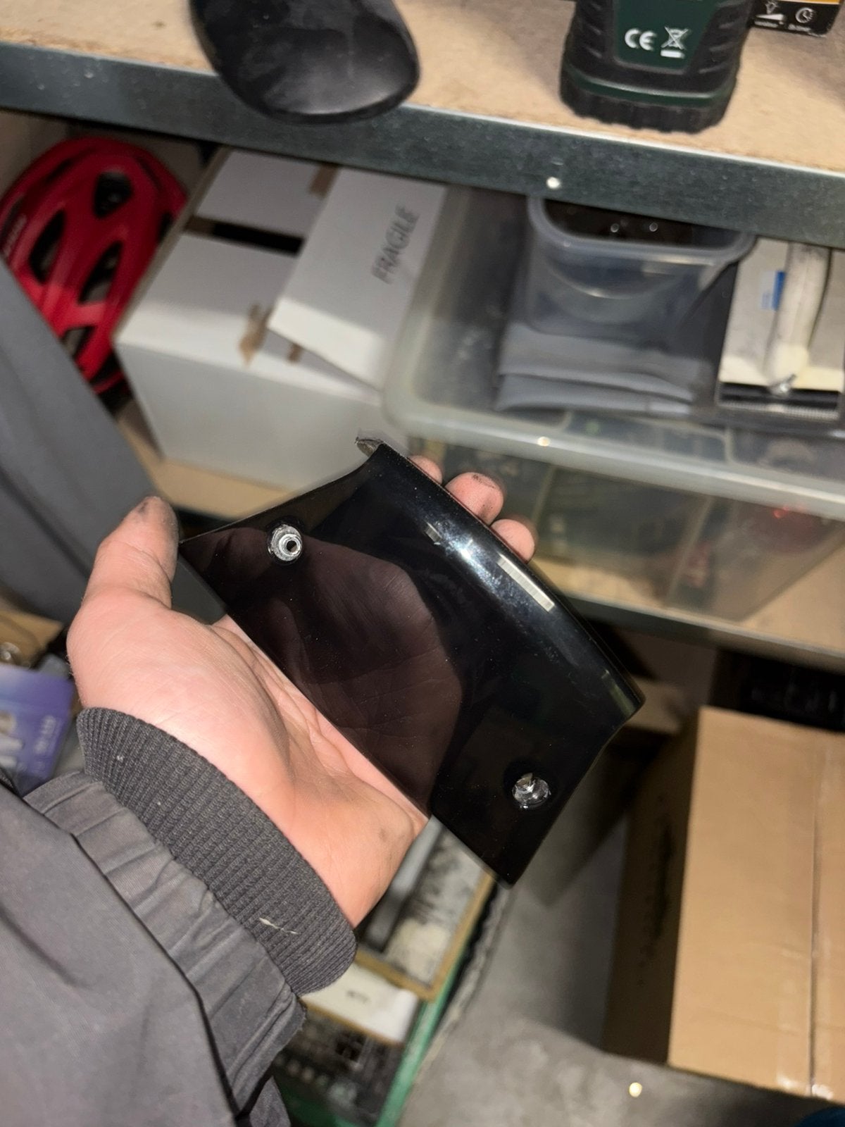 zip 2000 achterlichtglas donker smoked, Ophalen