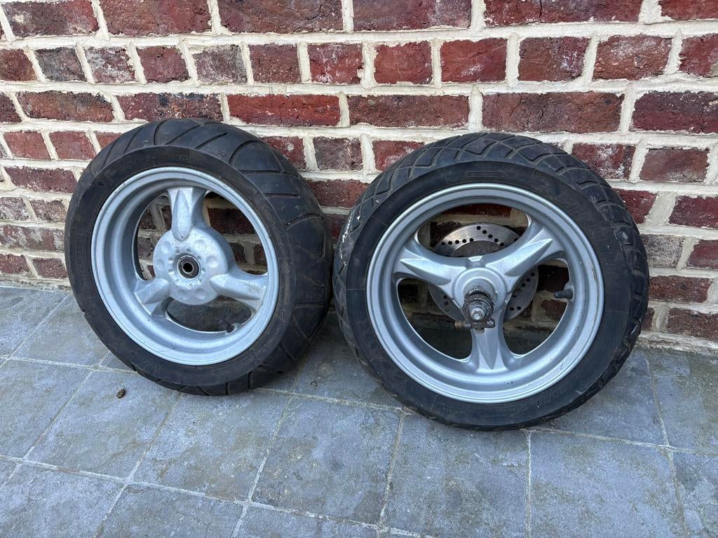 Paire de roues / jantes Scooter SUZUKI KATANA, Enlèvement ou Envoi