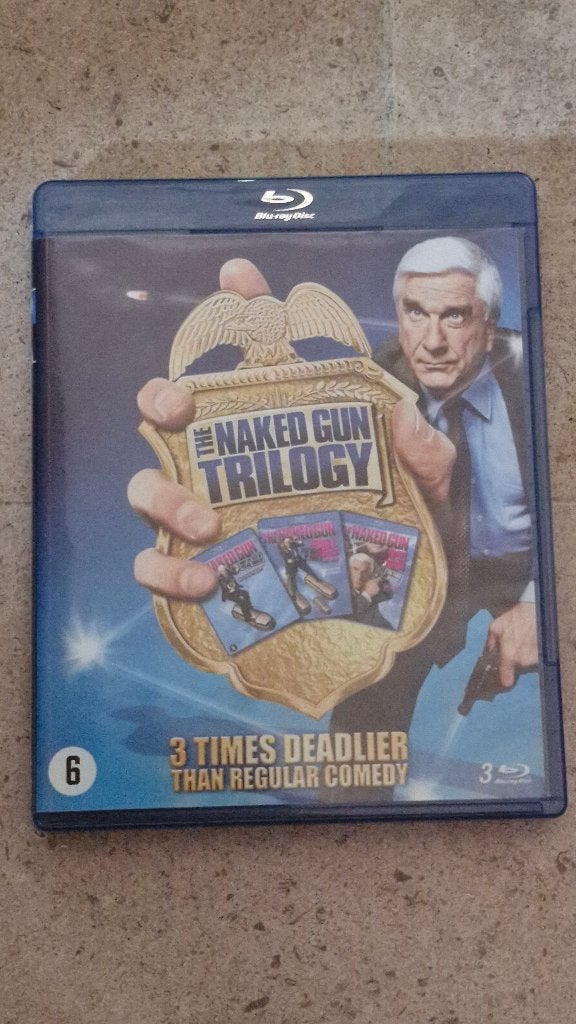 Blu-ray-trilogie „The Naked Gun”, Verzenden, Zo goed als nieuw