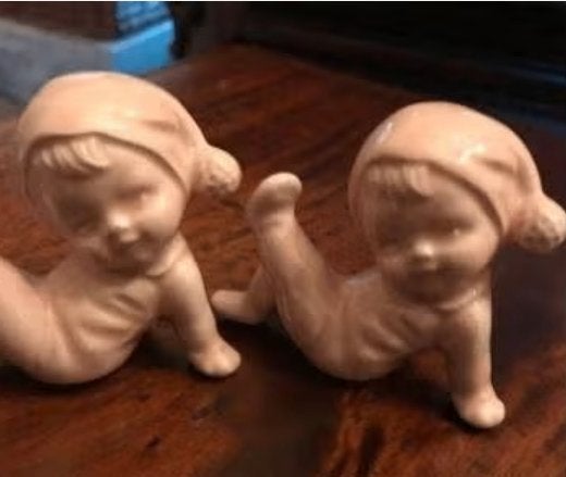 Porseleinen 'baby' beeldjes, Ophalen of Verzenden, Zo goed als nieuw, Mens