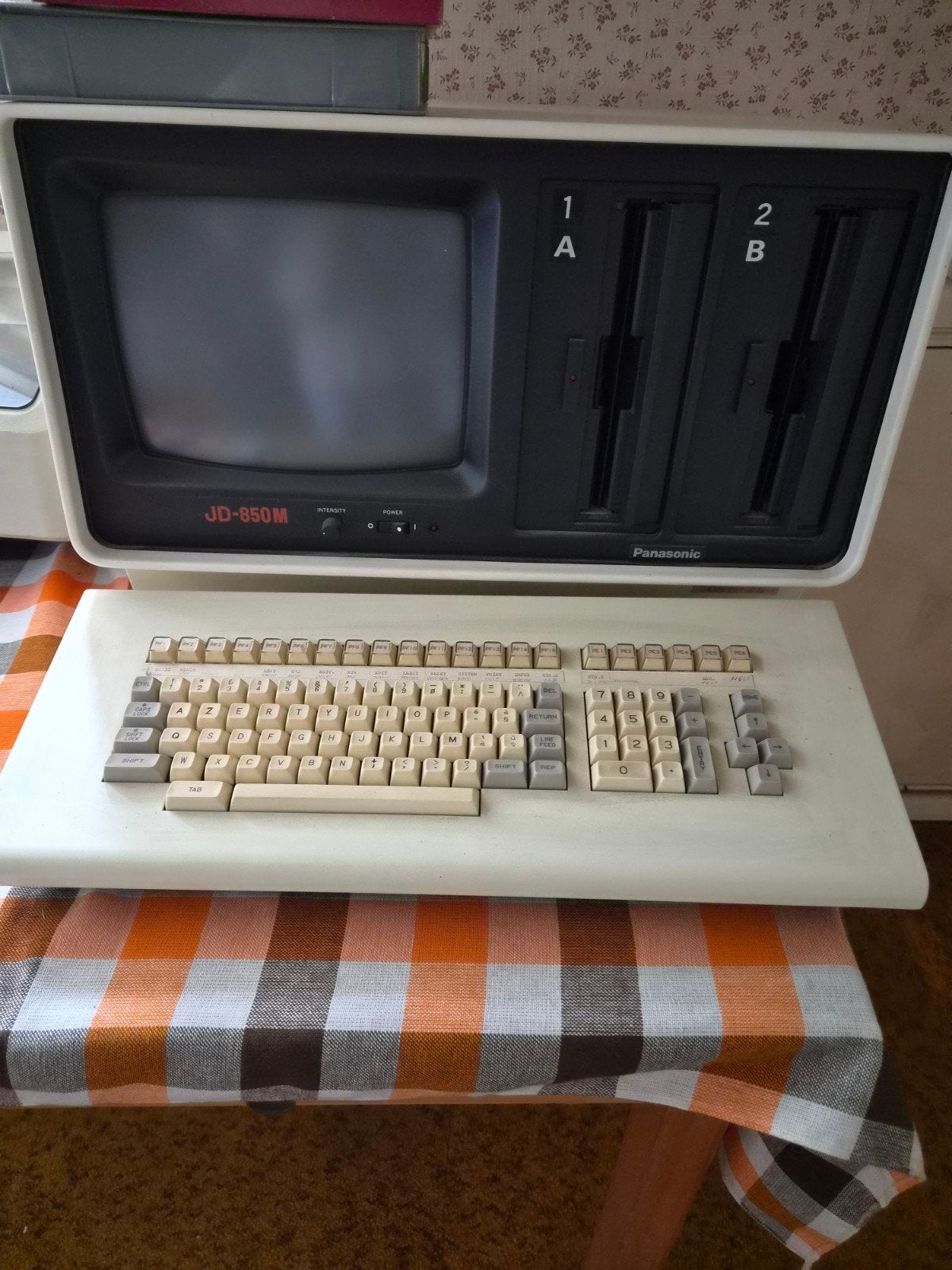 Vintage Panasonic JD-850M Computer + IDS printer, Ophalen