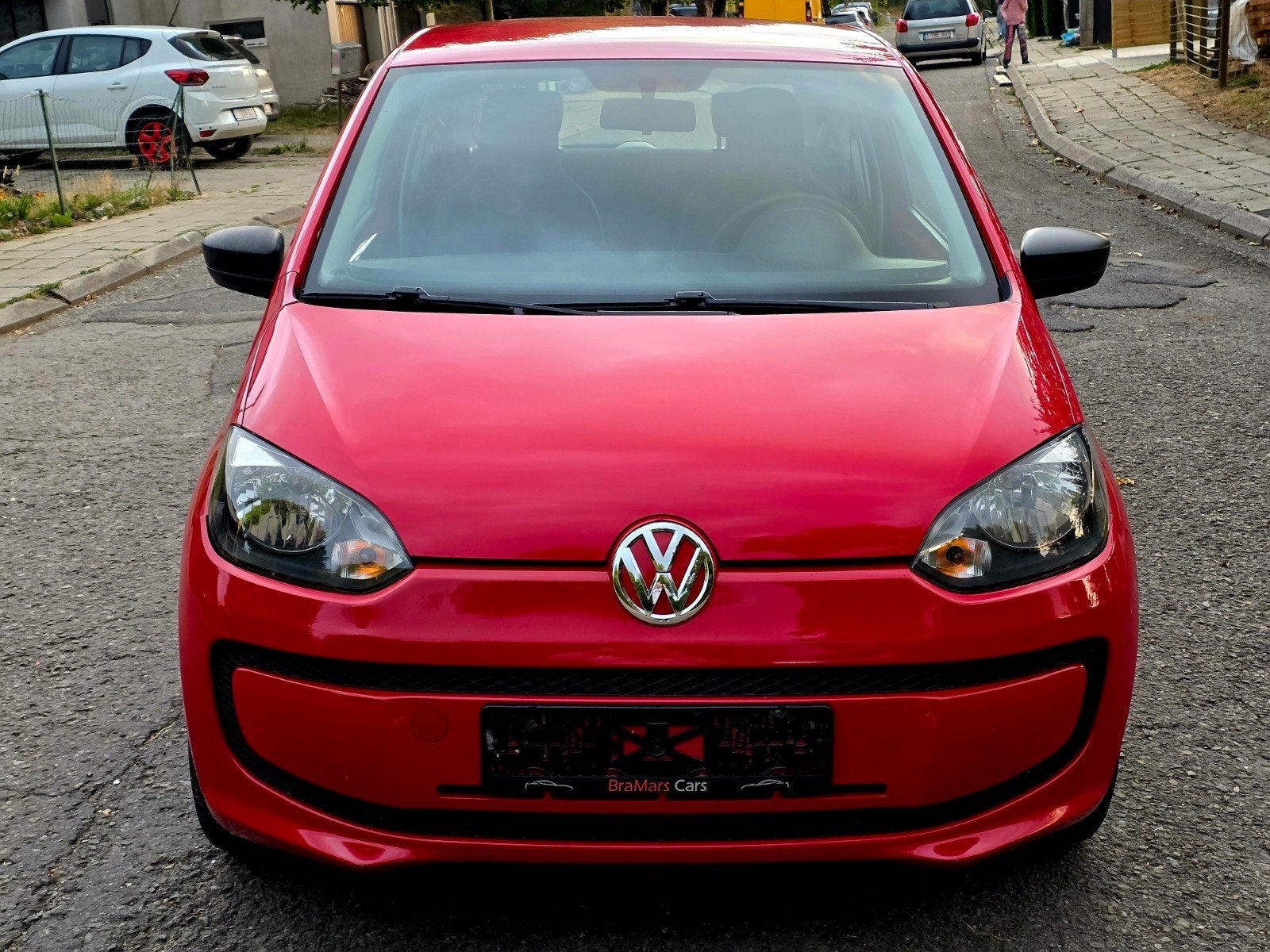 VW UP prêt immatriculée feuilles rosé carpass, Auto's, Euro 5, Up!, Particulier, Rood