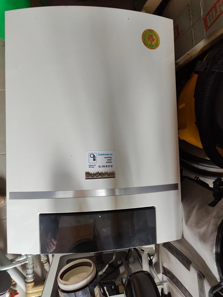 Buderis Gas doorstromer, Enlèvement, Boiler